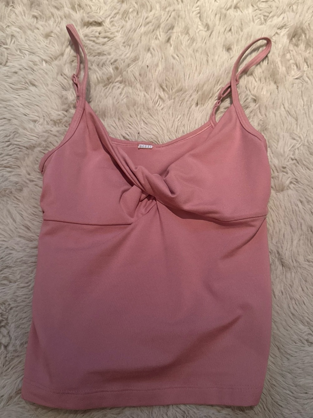 Women's Pink Twist-Front Cami Tank Top - Athleta